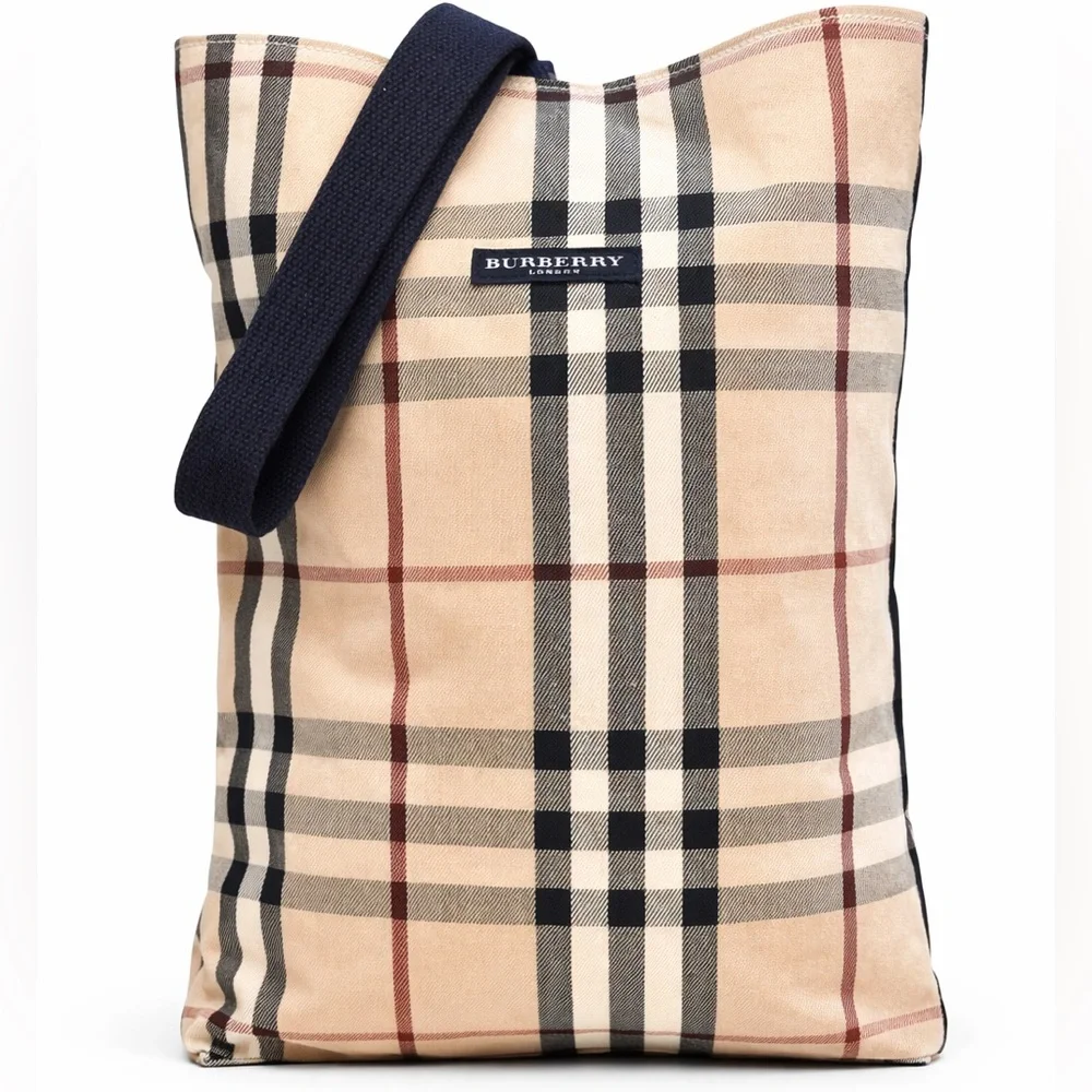Burberry Nova Check Canvas Wristlet Strap NWOT Authentic Style - Picture 1 of 1
